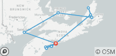  Les Maritimes canadiennes et les merveilles de la côte avec la Piste Cabot - 13 destinations 