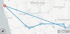  Circuit photographique de la faune et de la flore au Sri Lanka - 7 destinations 