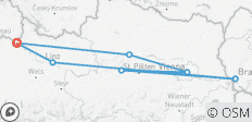  Donau Kurz-Kreuzfahrt Städte &amp; Natur 2024 - 7 Destinationen 