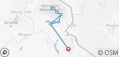  6 Days Mount Kilimanjaro Climbing -Marangu Route - 12 destinations 