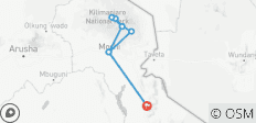  7 Days Mount Kilimanjaro Climbing-Marangu Route - 9 destinations 