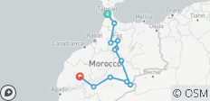  Morocco Tour From Tangier To Marrakech Via Chefchaouen - 12 destinations 