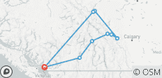  Viaje especial de 6 días al oeste de Canadá con trenes VIA Railway | Explora el interior de BC + la zona de las Rocosas - 9 destinos 