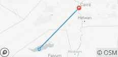  Excursion d\'une journée à l\'oasis du Fayoum et aux chutes d\'eau de Wadi El-Rayan depuis Le Caire - 3 destinations 