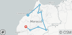  A Taste of Morocco: Casablanca to Marrakech - A 7-Day Journey - 9 destinations 