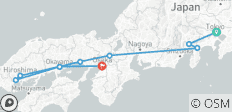  Circuito Esencial de 14 Días por la Cultura y la Historia de Japón (guía y conductor privados)-Personalizable - 10 destinos 