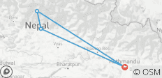  Mardi Himal Trek - 4 destinations 