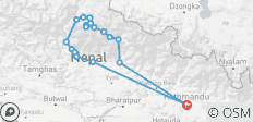  Circuit de l\'Annapurna - 18 destinations 