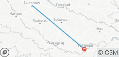  Viaje corto Ayodhya Varanasi - 2 destinos 