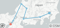  14 dagen Japan Panoramische Cultuur&amp;Tempel Rondreis door (privégids &amp; chauffeur） - 7 bestemmingen 