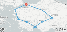  Circuito de Lujo Esplendor de Turquía - 11 destinos 