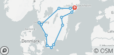  Urlaub in Schweden – Rundreise in Südschweden - 13 bestemmingen 