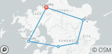  Lo mejor de la isla de Kyushu en 7 días (guía y conductor privados） - 6 destinos 