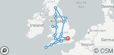  Highlights of Britain - 13 Days/12 Nights - 23 destinations 