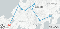  13 jours d\'excursion au Japon (guide et chauffeur privés）Customizable - 8 destinations 