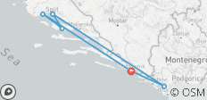  Verken Midden- en Zuid-Dalmatië, self-drive - 6 bestemmingen 