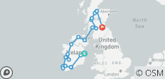  Le meilleur de l\'Irlande et de l\'Écosse (petit, 14 jours) - 21 destinations 