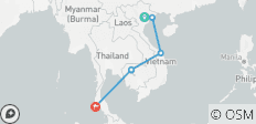  Majestic Vietnam, Cambodia and Thailand In 10 Days - Private Tour - 6 destinations 
