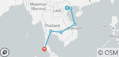  Majestueux Vietnam, Cambodge et Thaïlande en 13 jours - 7 destinations 