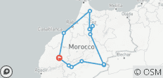  Circuit de 9 jours au Maroc au départ de Marrakech - 12 destinations 