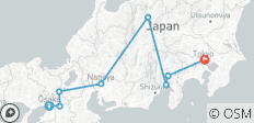  JAPON - 9 jours de visites à Osaka - Tokyo - Mt Fuji - 8 destinations 