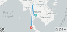  Tailandia icónica en 12 días - Circuito privado - 4 destinos 