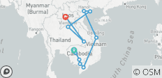  Cambodia, Vietnam &amp; Laos Uncovered In 19 Days - 15 destinations 