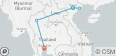  11 jours de plaisir : La beauté raffinée du Viêt Nam et de la Thaïlande - 5 destinations 