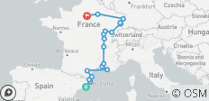  Katalonien, Südfrankreich, Burgund und Elsass - 19 Destinationen 