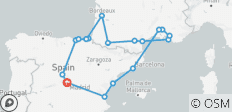  Pays basque, Lourdes, Provence et Barcelone - 19 destinations 