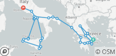  Grecia y Sicilia completas (30 destinations) - 30 destinos 