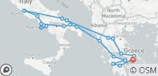  Grecia y corazón de Italia con Meteoras (including Corinto) - 24 destinos 