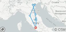  In het hart van Italië (9 bestemmingen) - 9 bestemmingen 