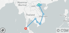 Splendide Asie du Sud-Est en 19 jours (Vietnam/Cambodge/Thaïlande) - 11 destinations 