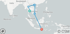  Epische Südostasien-Reise in 18 Tagen - Thailand, Vietnam &amp; Bali - 9 Destinationen 