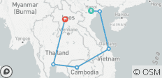  Un peu d\'Indochine en 15 jours (Vietnam, Cambodge, Thaïlande, Laos) - 6 destinations 