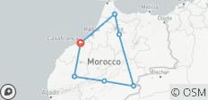  Viaje de 7 días desde Casablanca - 7 destinos 