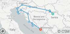  De Belgrade à Dubrovnik - 13 jours - 17 destinations 