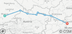  Highlights of the Danube Munich to Budapest (2025) - 8 destinations 