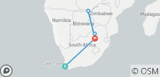  Icônes de l\'Afrique australe (fin avec les chutes Victoria) - 6 destinations 