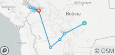  11 Days Bolivian Culture &amp; Nature from Santa Cruz - 10 destinations 