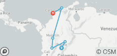  Höhepunkte Kolumbiens - 6 Destinationen 
