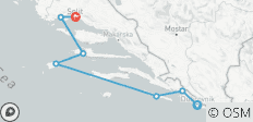  De Dubrovnik à Split avec Lastovo, MS Desire 2025 - 7 destinations 