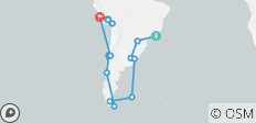  Hoogtepunten van Zuid-Amerika en Chileense Fjorden Cruise Rio de Janeiro → Lima (2026) - 23 bestemmingen 