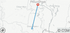  Phnom Chisor berg &amp; Tonle Bati tempel privé dagtour vanuit Phnom Penh - 3 bestemmingen 
