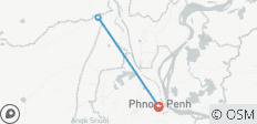  DagRondreis door Phnom Penh Stadagenen Oudong Berg met dorp waar zilversmidagenwordt gemaakt - 3 bestemmingen 