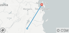  From Zanzibar to Selous : 13 days Beach and Safari Holiday - 3 destinations 