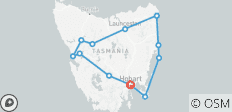 Tasmanian Discovery - 6 Day Comfort Tour of Tasmania - 12 destinations 