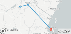  From Zanzibar 15 days Discover The Real Africa From Lake Manyara, Maasai Boma Safari &amp; Excursion - 5 destinations 