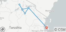  Tarangire National Park, Optional Activity Day + Ngorongoro Crater + Manyara N.P. - 8 destinations 